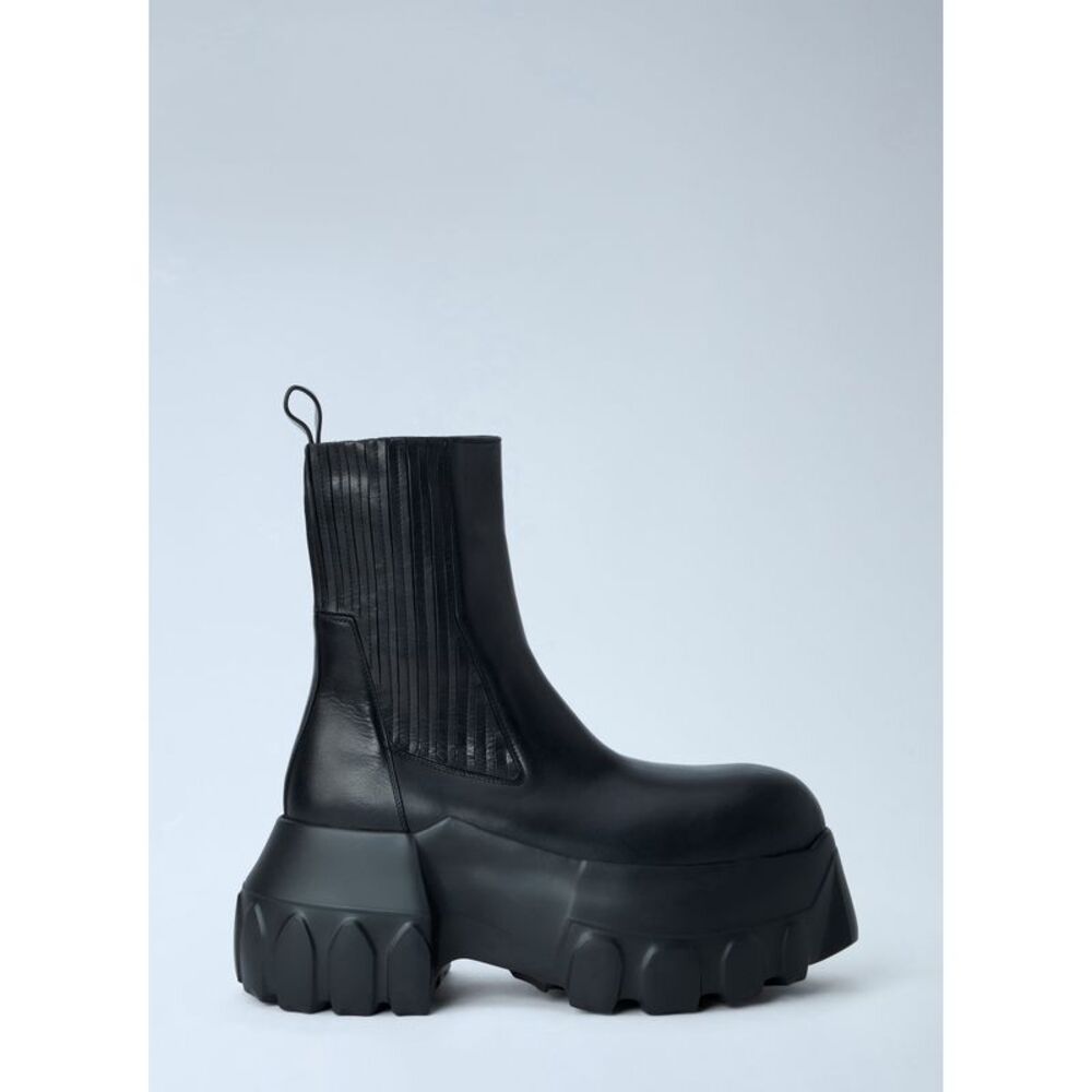 Rick Owens Men Beatle Mega Tractor Boots